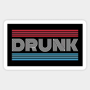 DRUNK USA Magnet